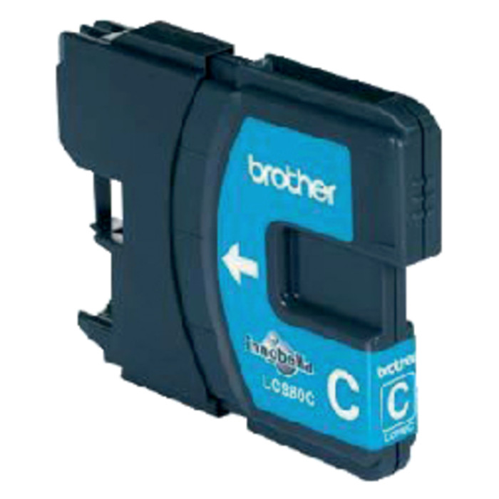 Inktcartridge Brother LC-980C blauw