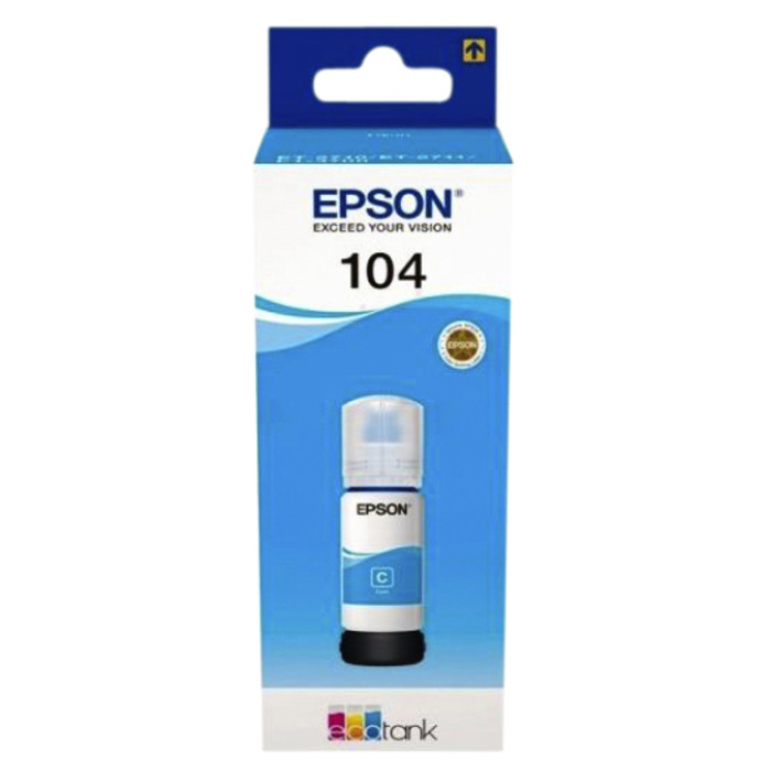 Navulinkt Epson 104 T00P240 blauw
