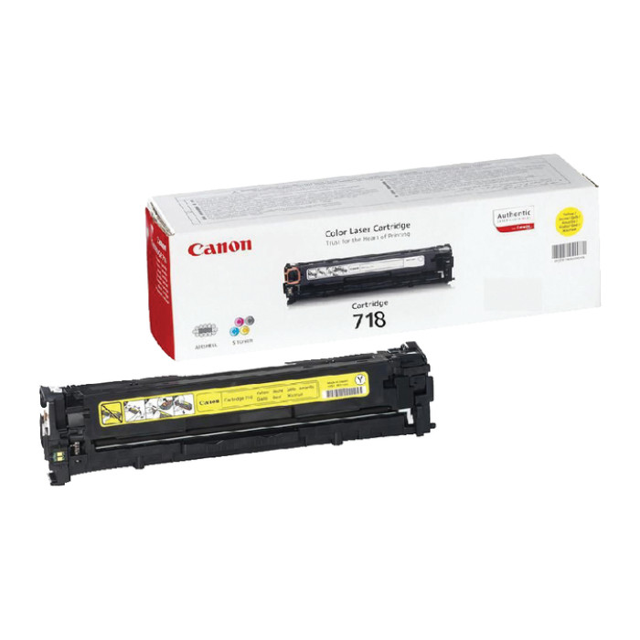 Tonercartridge Canon 718 geel