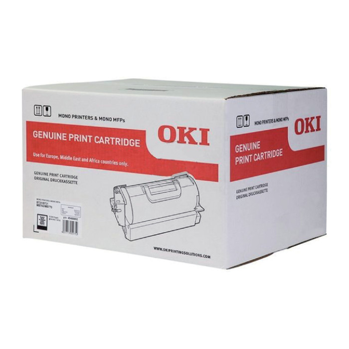 Toner Oki 45488802 zwart