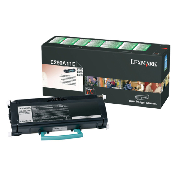 Tonercartridge Lexmark E260A11E prebate zwart