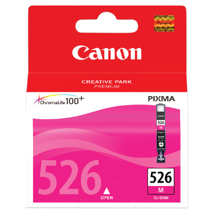 Inktcartridge Canon CLI-526 rood