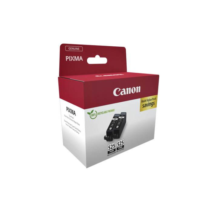 Inktcartridge Canon PGI-525 zwart 2x