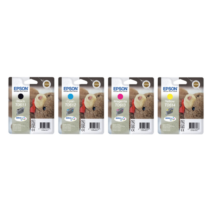 Inktcartridge Epson T0611 zwart