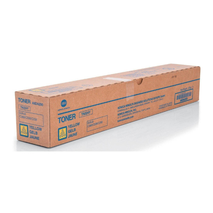 Tonercartridge Konica Minolta A8DA250 TN-324Y geel