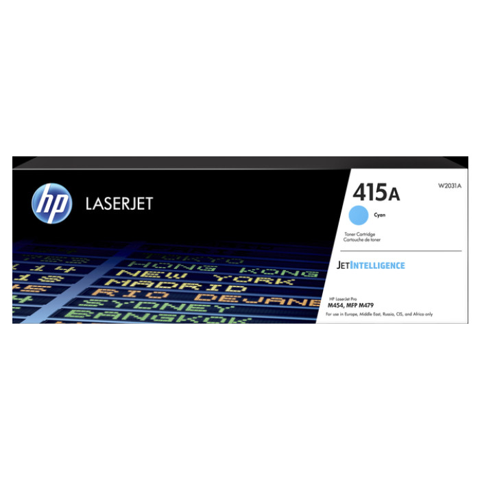 Tonercartridge HP W2031A 415A blauw
