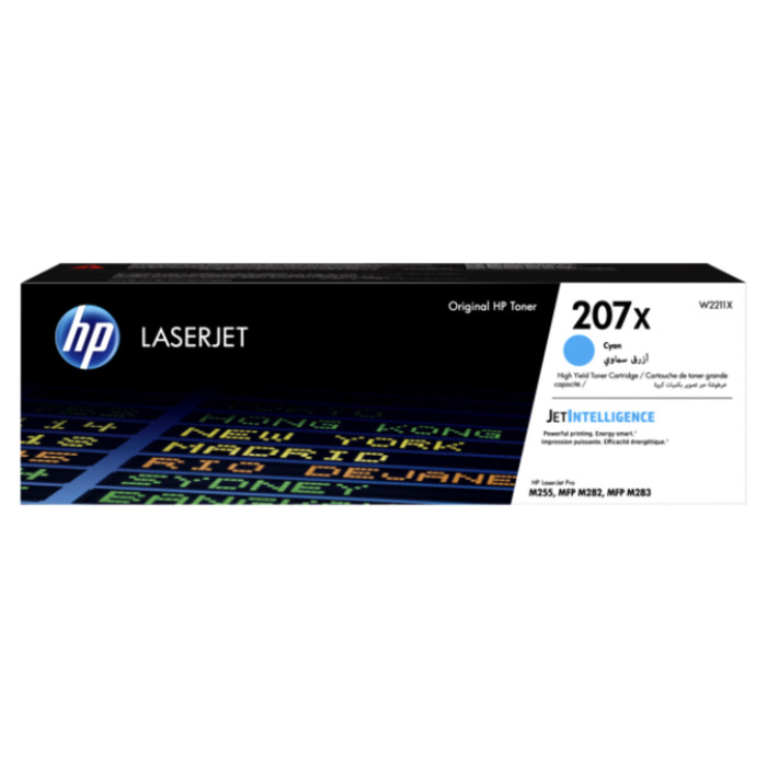 Tonercartridge HP W2211X 207X blauw