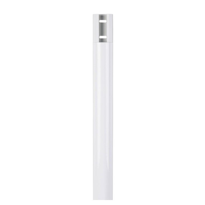 Kabelkanaal Hama halfrond 110/3,3/1,8 cm aluminium wit