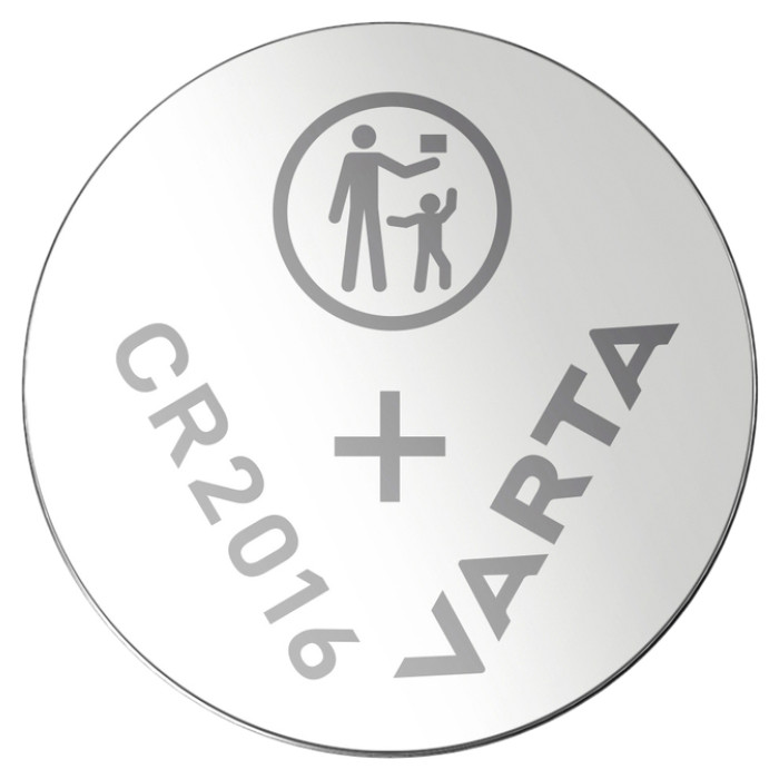 Batterij Varta knoopcel CR2016 lithium blister à 1stuk