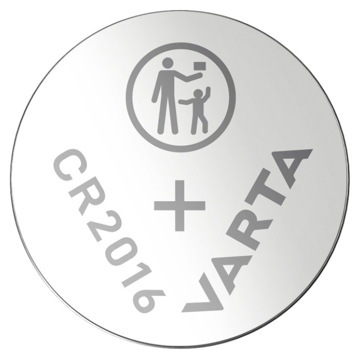 Batterij Varta knoopcel CR2016 lithium blister à 5stuk