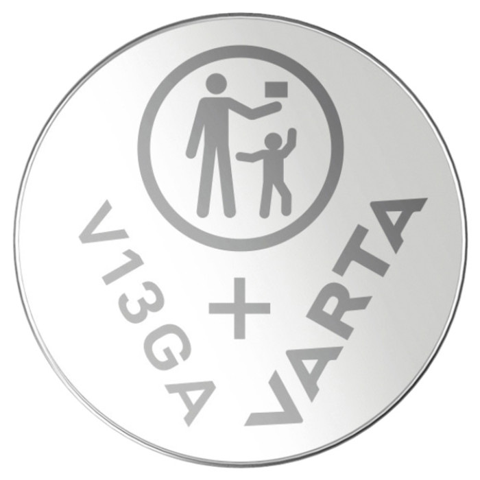 Batterij Varta knoopcel V13GA alkaline blister à 2stuk