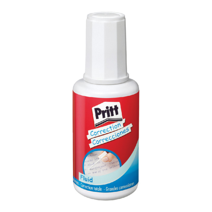 Correctievloeistof Pritt  flacon met kwast 20ml