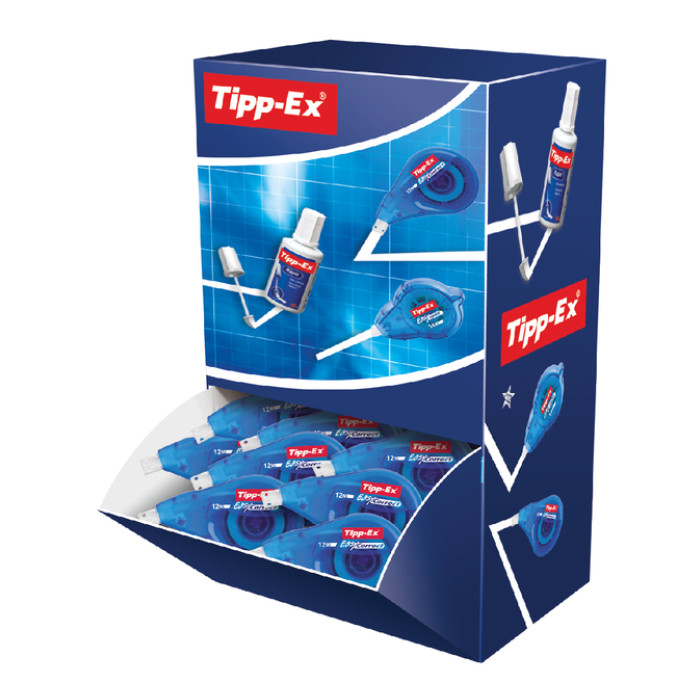 Correctietape Tipp-Ex easy zijwaarts 4.2mmx12m doos à 15+5 gratis