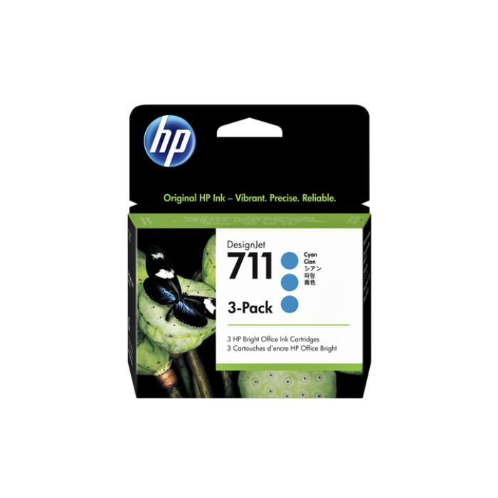 Inktcartridge HP CZ134A 711 blauw