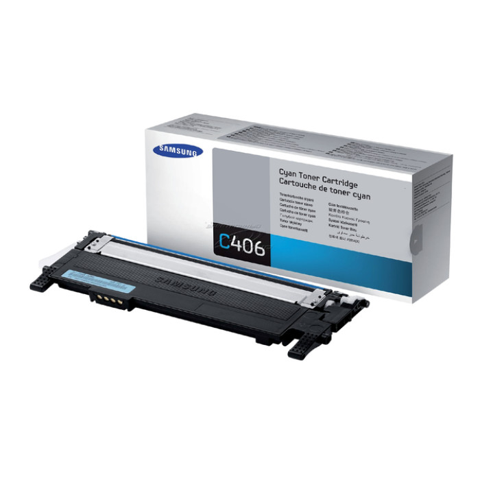 Tonercartridge Sam/hp CLT-C406S blauw