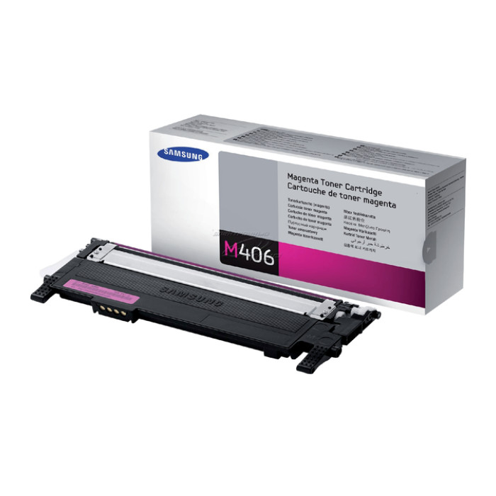Tonercartridge Sam/hp CLT-M406S rood
