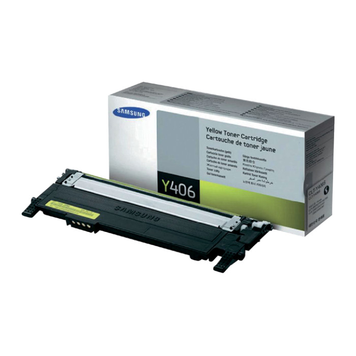 Tonercartridge Sam/hp CLT-Y406S geel