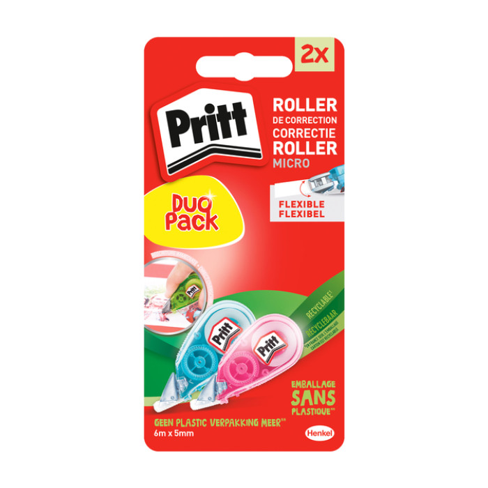 Correctietape Pritt Micro Flex 5mmx6m blister 2e halve prijs
