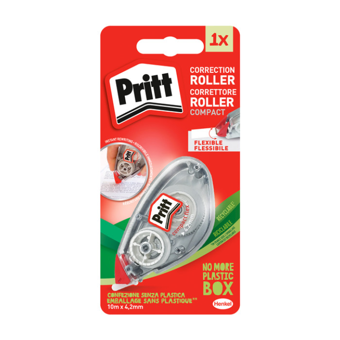 Correctietape Pritt Compact Flex 4.2mmx10m op blister