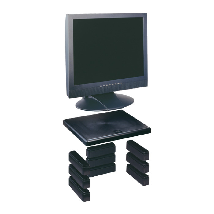 Monitorstandaard Quantore 30kg zwart