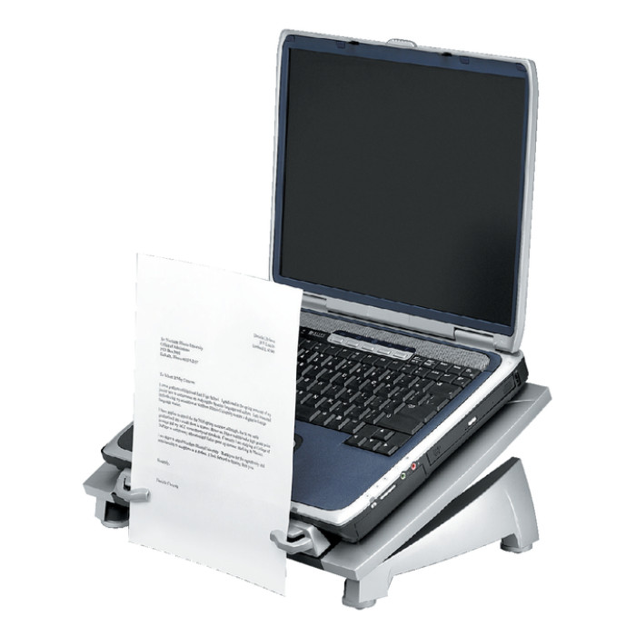 Laptopstandaard Fellowes Office Suites Plus zwart/grijs