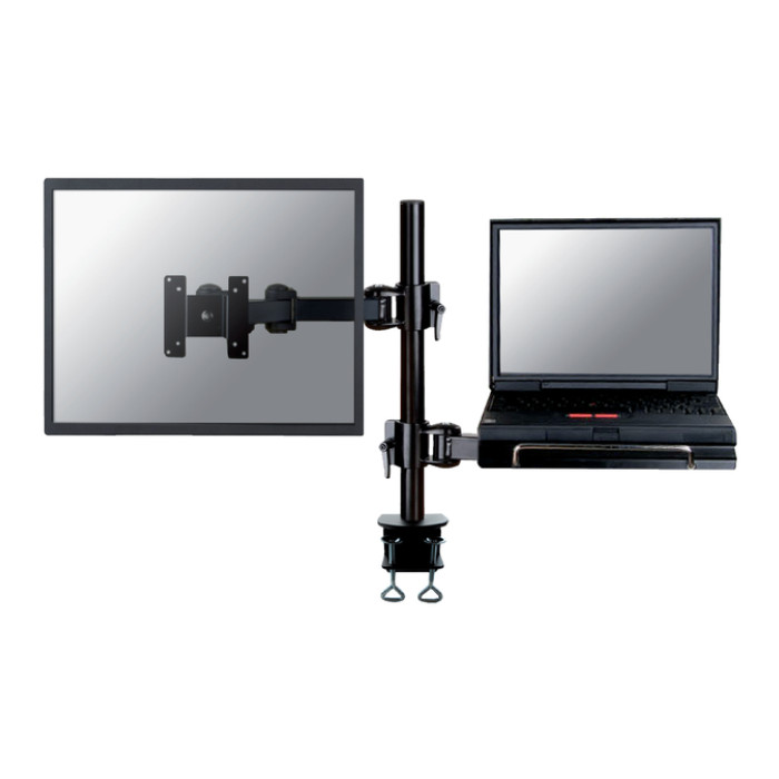 Laptoparm Neomounts D960 10-27" met klem zwart