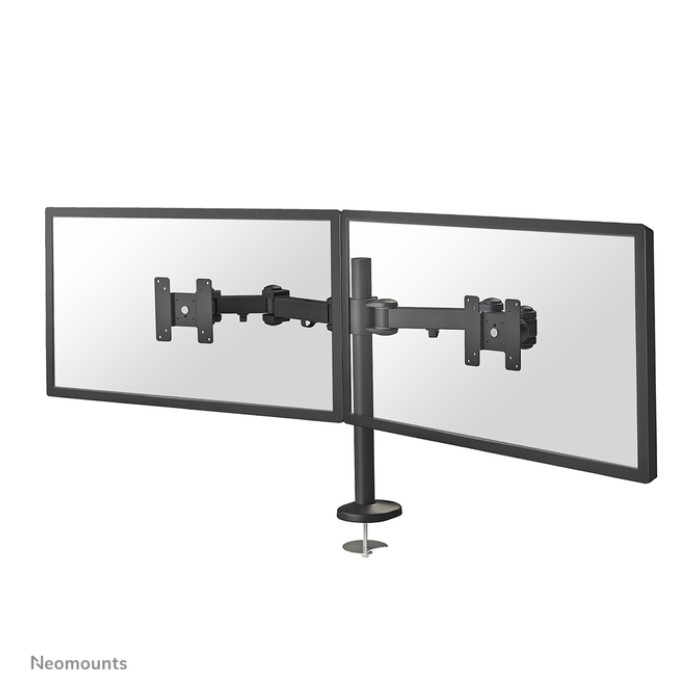 Monitorarm Neomounts D960DG doorvoerklem zwart