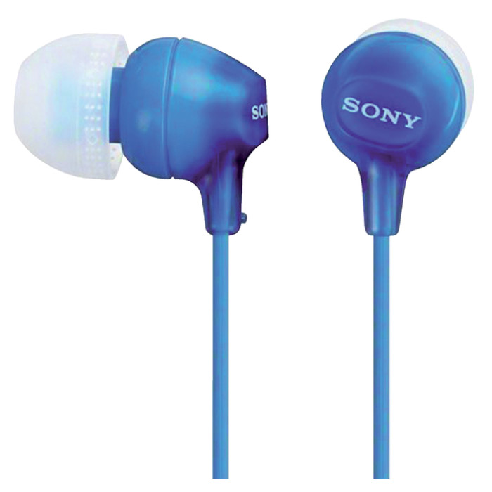 Oortelefoon Sony EX15LP basic blauw