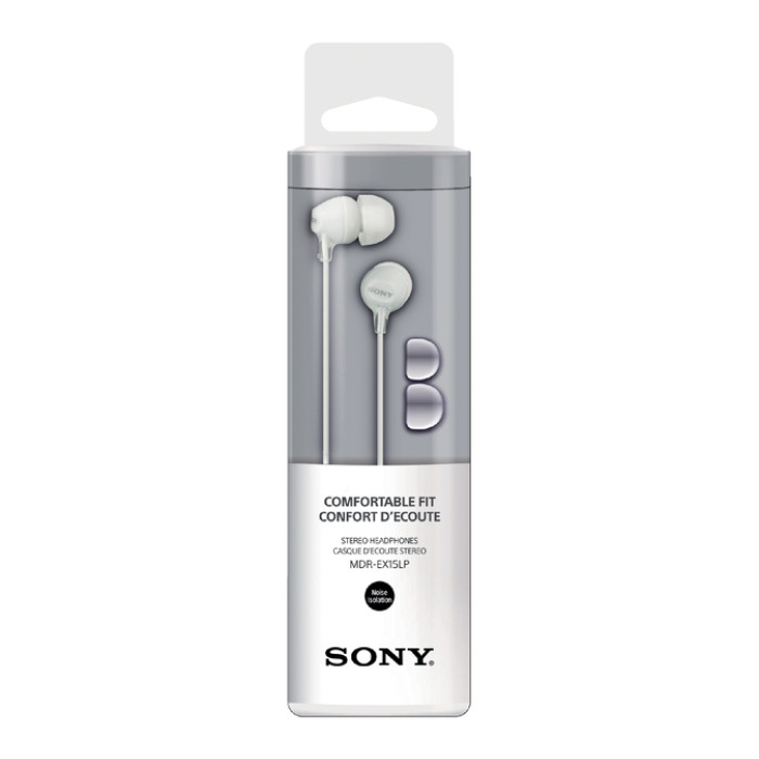 Oortelefoon Sony EX15LP basic wit