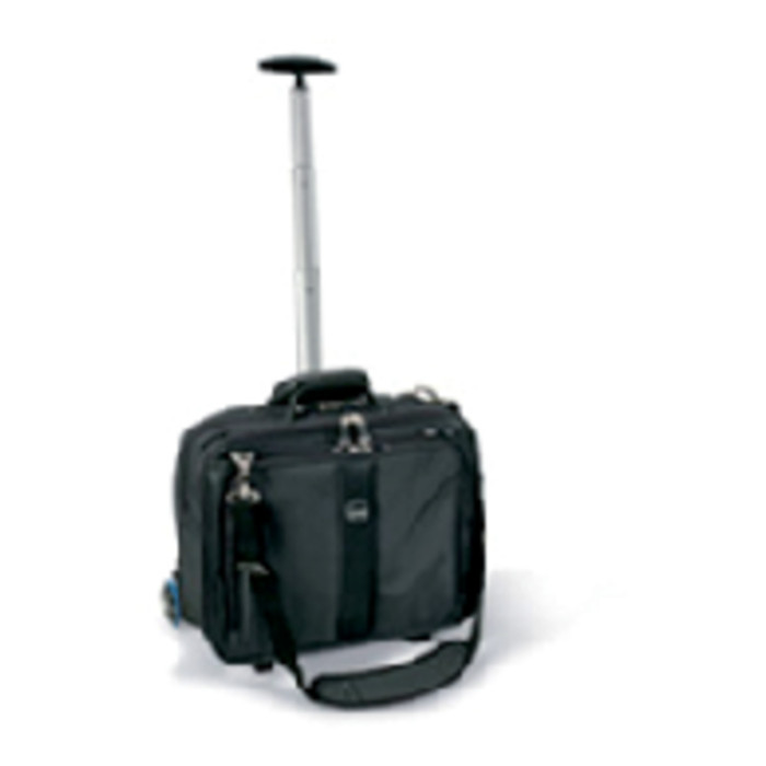 Laptoptas trolley Kensington contour 17" zwart