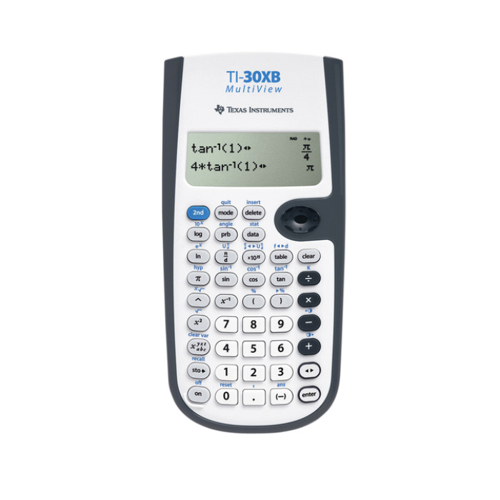 Rekenmachine TI-30XB multiview