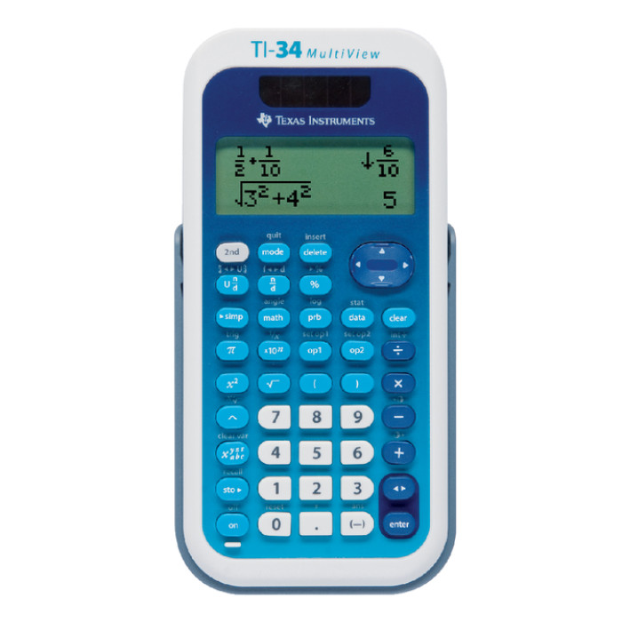 Rekenmachine TI-34 multiview