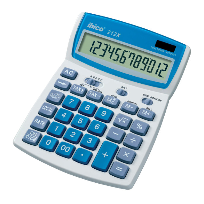 Rekenmachine Ibico 212X