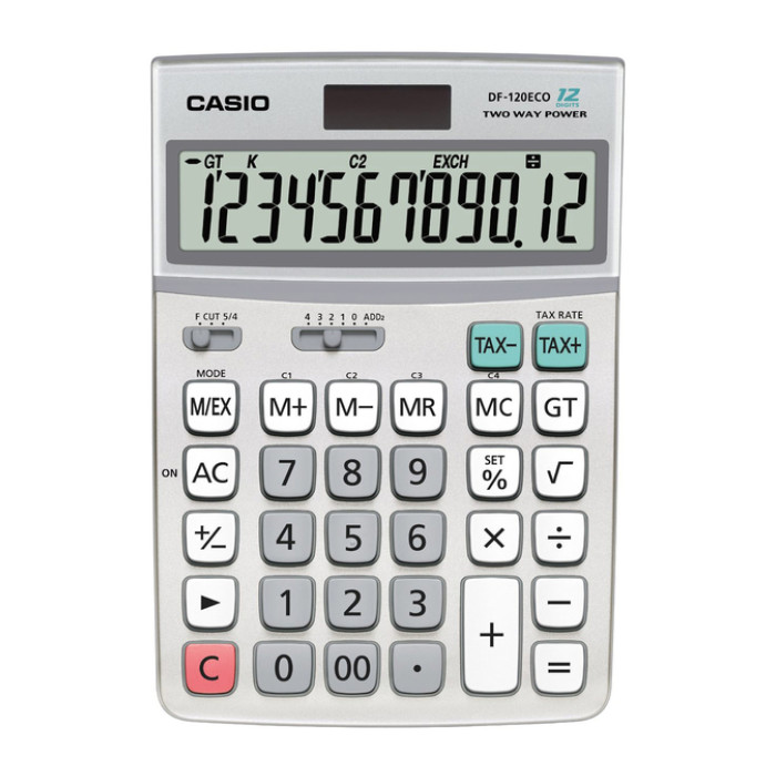 Rekenmachine Casio DF-120ECO