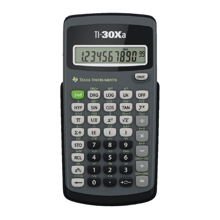 Rekenmachine TI-30XA