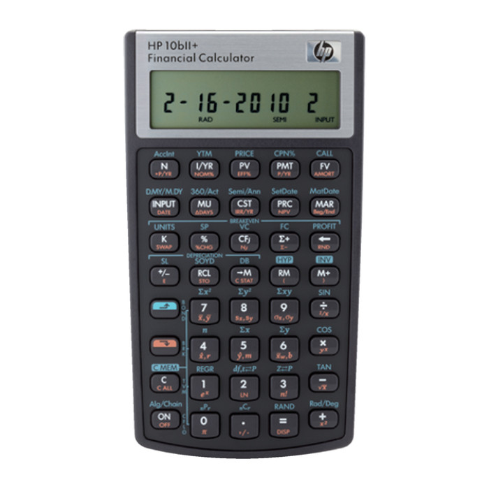 Rekenmachine HP 10BII+