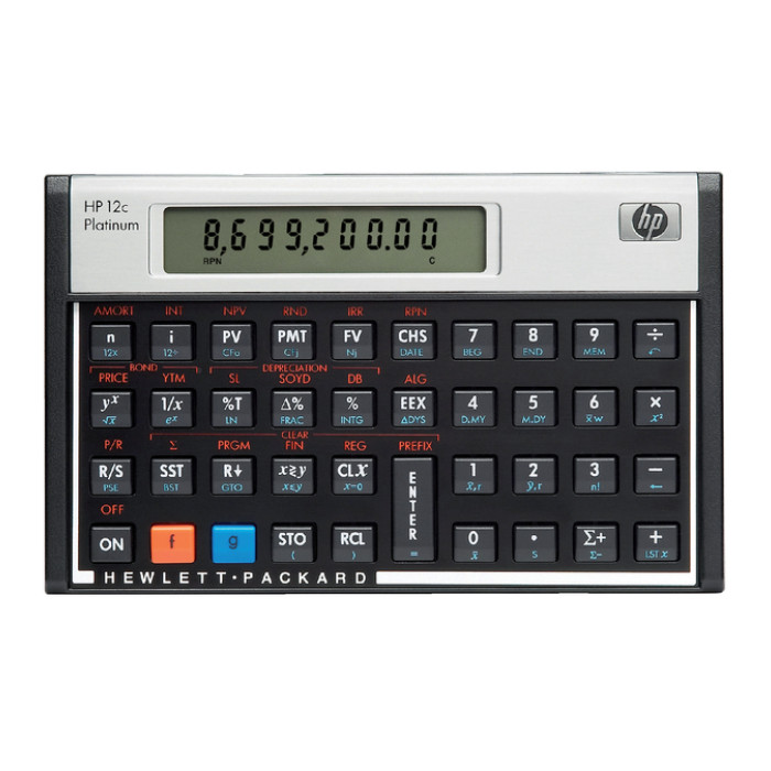 Rekenmachine HP 12C Platinum