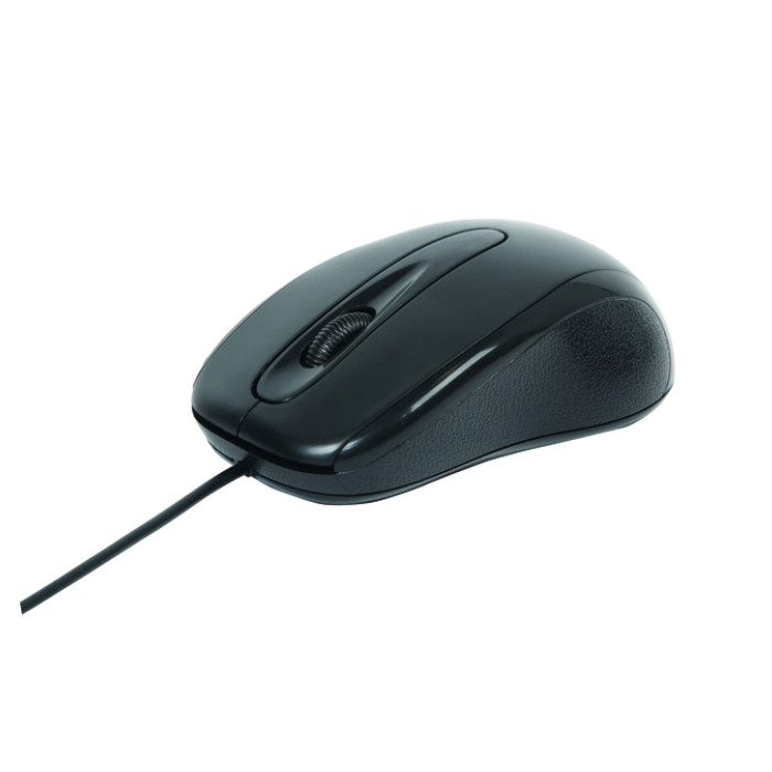 Muis Quantore optisch USB zwart
