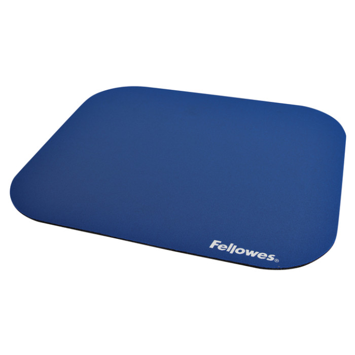 Muismat Fellowes standaard 200x228x4mm blauw