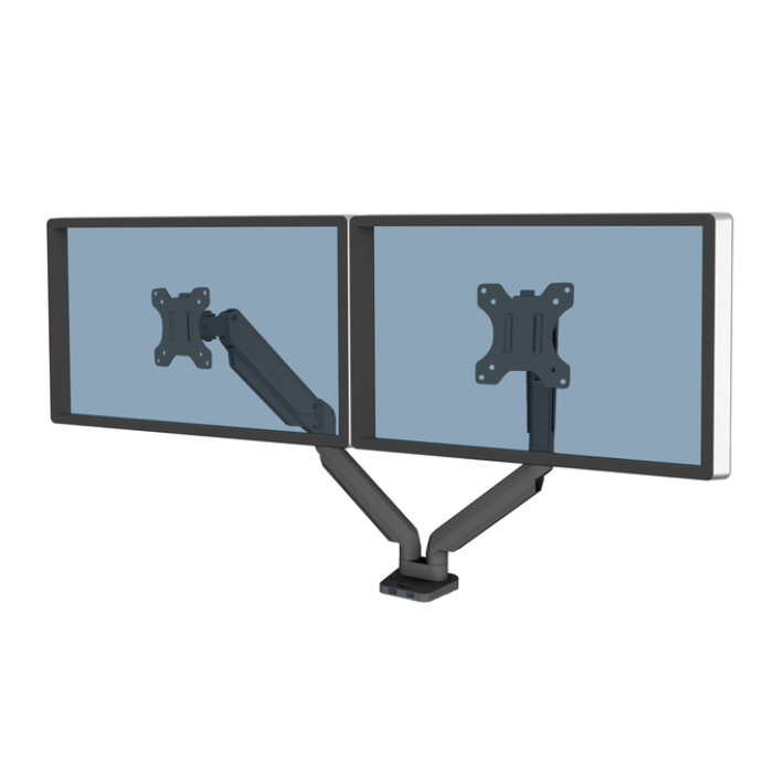 Monitorarm Fellowes Platinum Series dubbel horizontaal