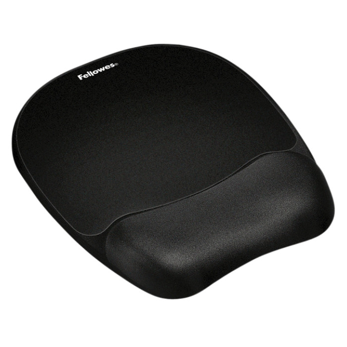 Muismat met polssteun Fellowes Memoryfoam zwart