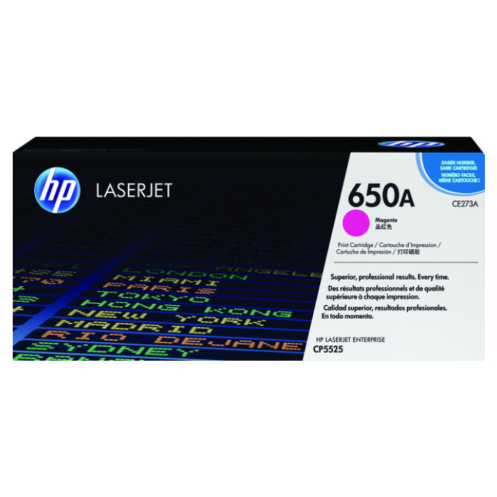 Tonercartridge HP CE273A 650A rood