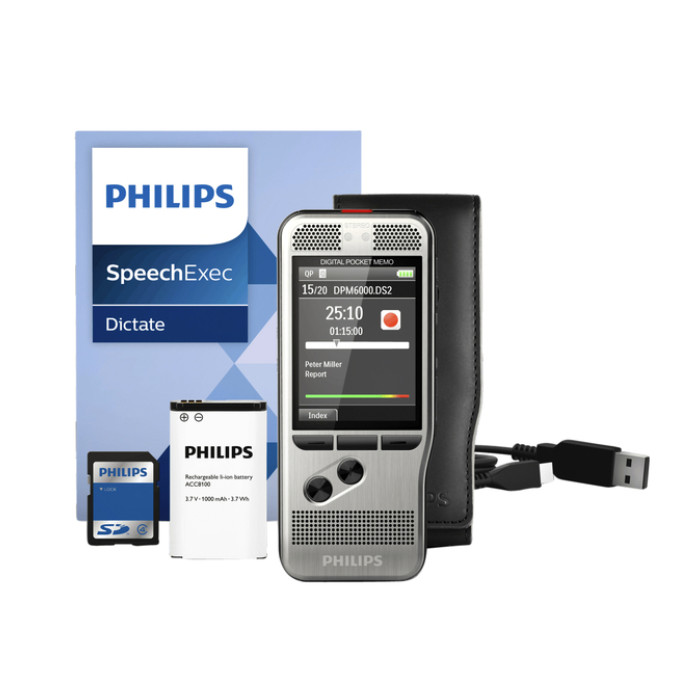 Dicteerapparaat Philips PocketMemo DPM6000