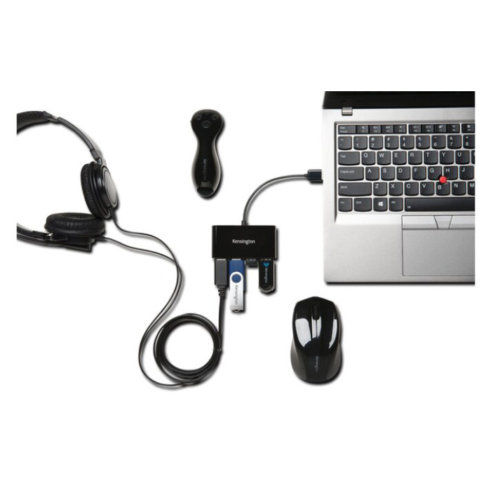 Hub Kensington USB 2.0 4-poorts