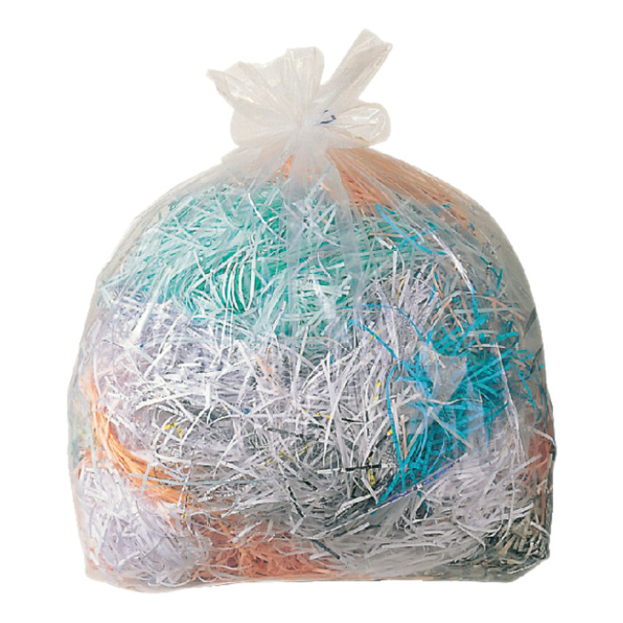 Papiervernietigerzak IDEAL 212x125cm 182 liter 50 stuks
