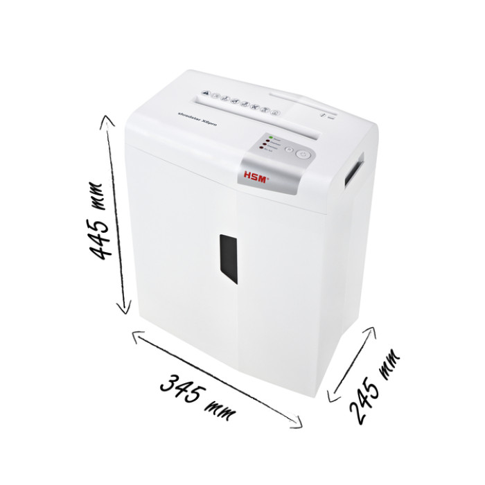 Papiervernietiger HSM shredstar X6pro snippers 2x15mm