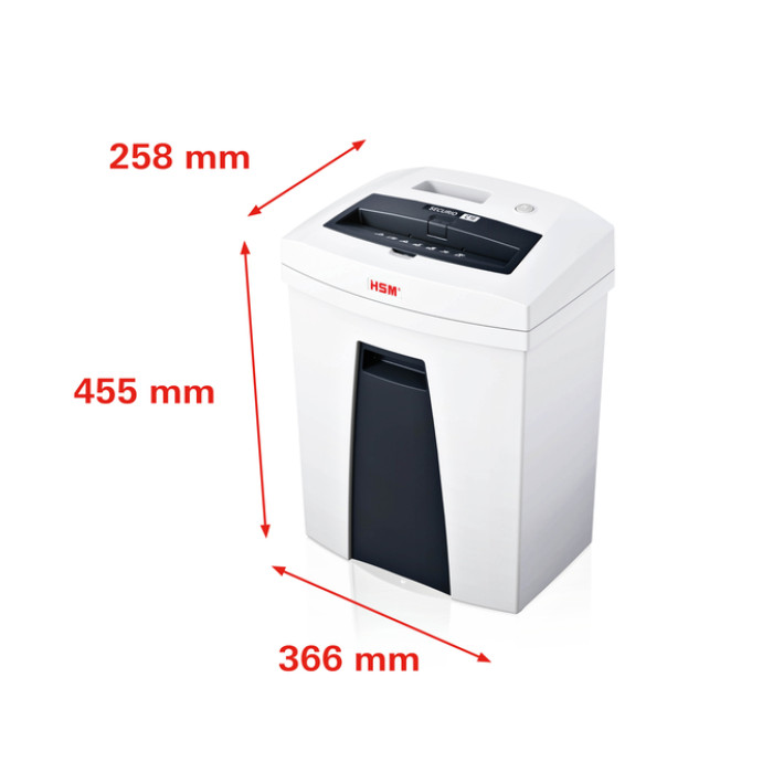 Papiervernietiger HSM Securio C16 stroken 3.9mm