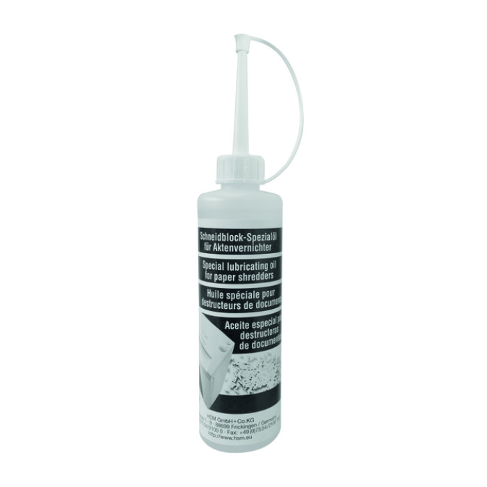 Olie voor papiervernietiger HSM 250ml