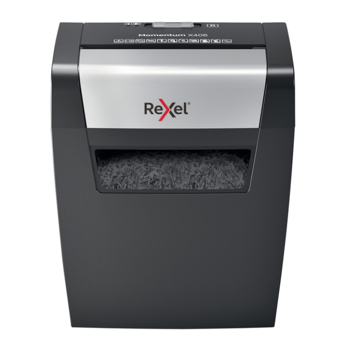 Papiervernietiger Rexel Momentum X406 snippers 4x28mm