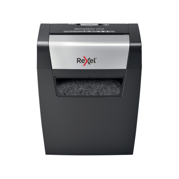 Papiervernietiger Rexel Momentum X308 snippers 5x42mm